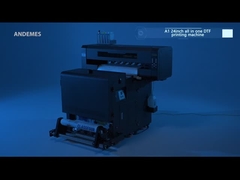400 кг Вместимость Andemes A1 DTF принтер 24 дюйма 60 см 2 головы I3200 XP600 печатная машина