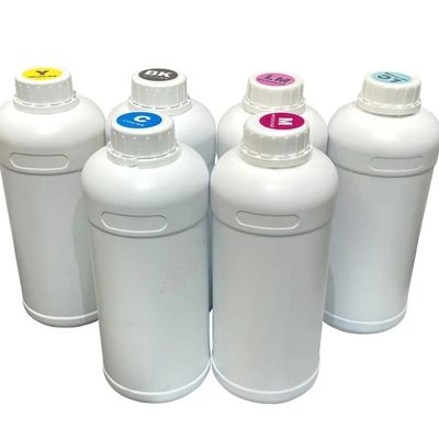 Чернила на водной основе 1000 мл оптом водонепроницаемый CMYK белый печать экологически чистый солнечный