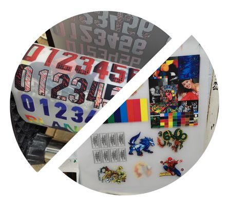 Dtf Glitter Film Sheets 24 Inch Heat Transfer Vinyl для цифрового струйного холодового принтера