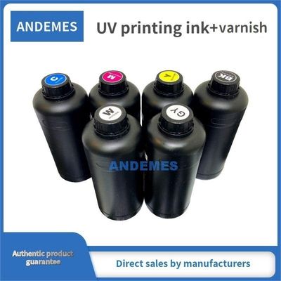 Cmyk УФ чернила для УФ плоскостроимых и рулонных принтеров в размерах 250 мл / 500 мл / 1000 мл