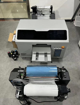 Andemes UV DTF принтер 3060 Цифровой 3D DTG принтер с двойной головой XP600 для пользовательской обмотки UVDTF