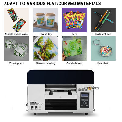 LED UV Flatbed и Roll to Roll Printing A3 Size UV DTF принтер с программным обеспечением Maintop