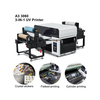 UV A3 плоскостроительный принтер 3060 для многоцветной печати