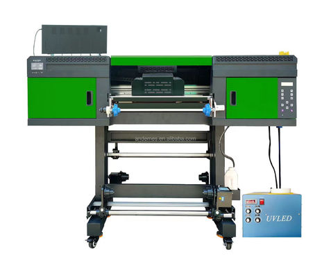 2400 Dpi UV принтер 24 дюймов 6090 Roll To Roll A1 Цвет чернила Красный лак