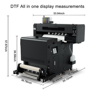 Размер печати A1 Andemes DTF Pro All-in-One принтер с мощностью печати 400 кг