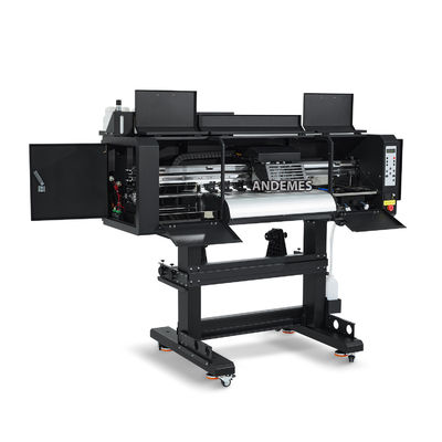 60CM 4 головы DTF Inkjet Set Тепло-трансферная печатная машина для футболки с печатной головкой I3200