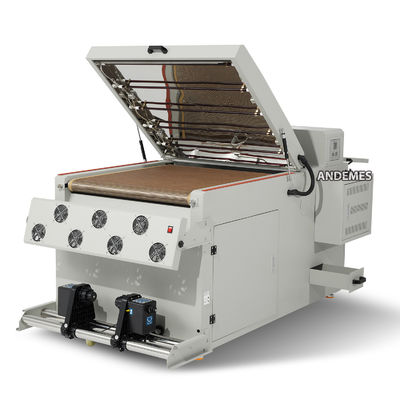A1 60CM DTF струйный принтер с 4 головами I3200 Print Head Conveyor Powder Shaker and Oven