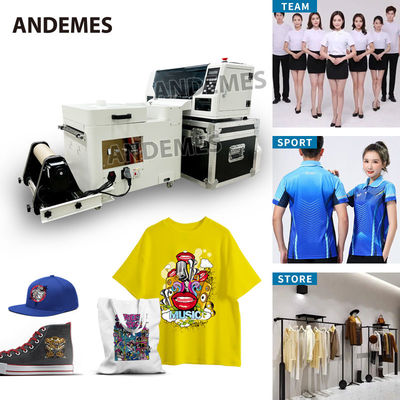 Andemes Desktop DTF принтер с двойными XP600 головами и циркуляцией белого чернил