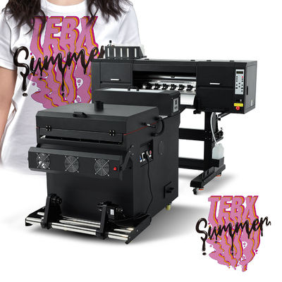 2Head I3200 Digital DTF Printer 60cm A1 PET Film Offset T-shirt DTF печатающая машина