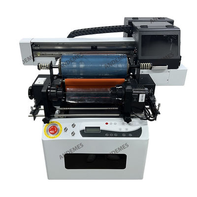 Печать на стекле с помощью УФ-принтера Epson XP600*3 Print Head в сером цвете