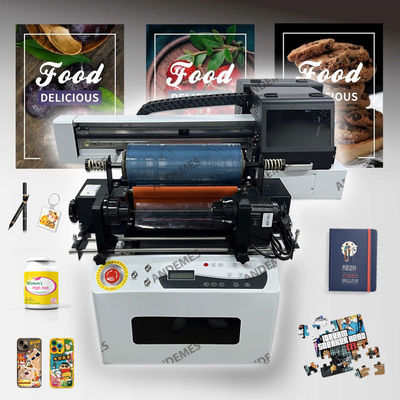 CMYKWWWW Ink Roll-to-Roll 4050 УФ-принтер для печатания наклейки для телефонных чехлов