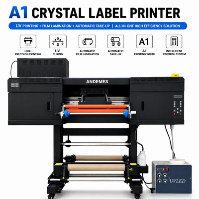 A1 УФ-кристаллический печатный принтер с широкоформатной печатной системой Epson I3200