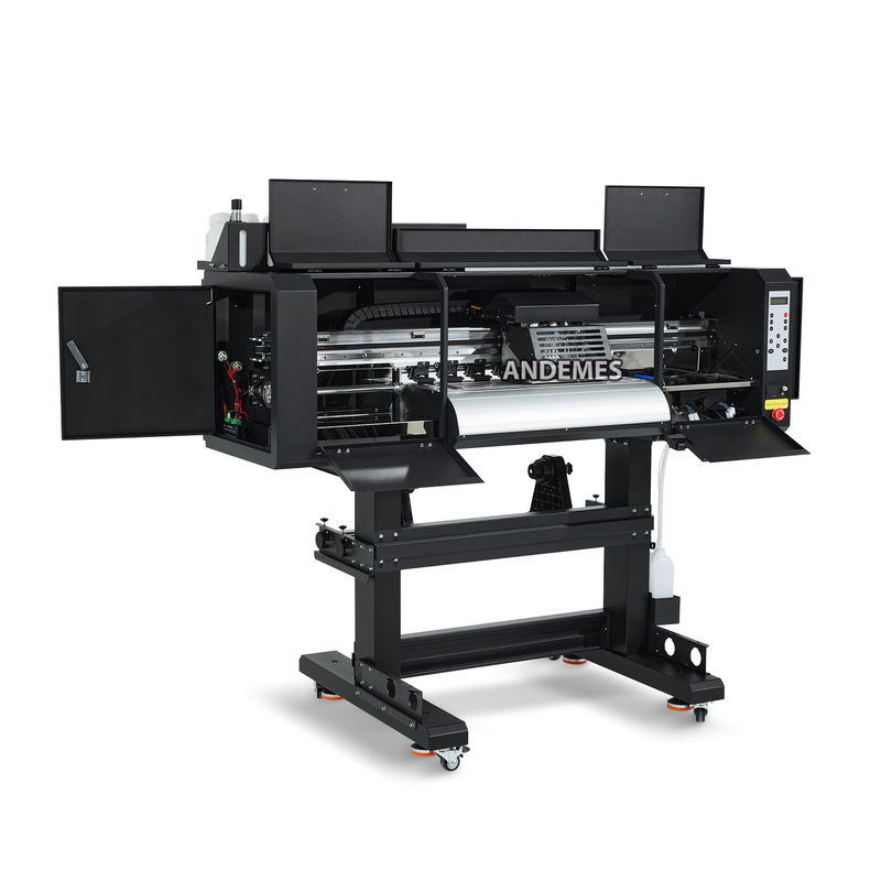 60CM 4 головы DTF Inkjet Set Тепло-трансферная печатная машина для футболки с печатной головкой I3200