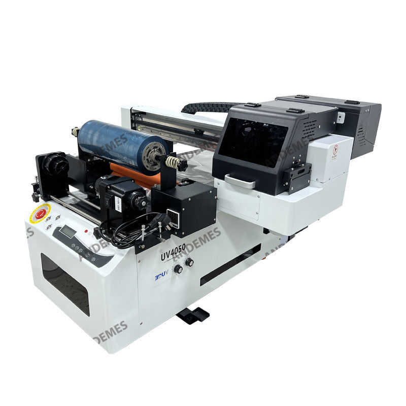 CMYKWWWW Ink Roll-to-Roll 4050 УФ-принтер для печатания наклейки для телефонных чехлов